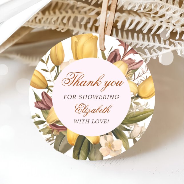 Blumenbrunch und Brautparty Geschenkanhänger (Von Creator hochgeladen)