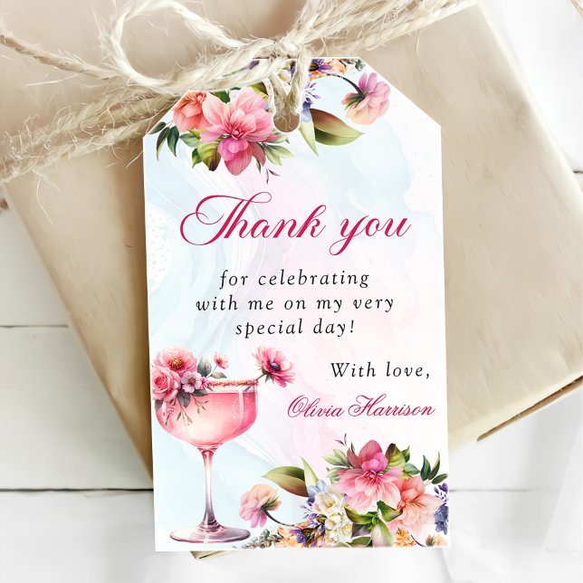 Blumenbrunch und Brautparty Geschenkanhänger (Von Creator hochgeladen)