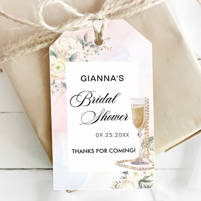 Blumenbrunch und Brautparty Geschenkanhänger (Von Creator hochgeladen)