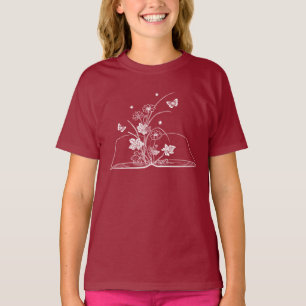 Blumenbuch Ästhetische Blume T-Shirt