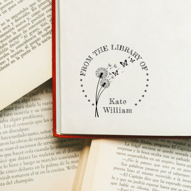 Blumenbuch aus der Bibliothek der Briefmarke Permastempel (Von Creator hochgeladen)