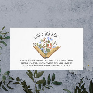 Blumenbuch Babydusche Buchungsanfrage Platzkarte