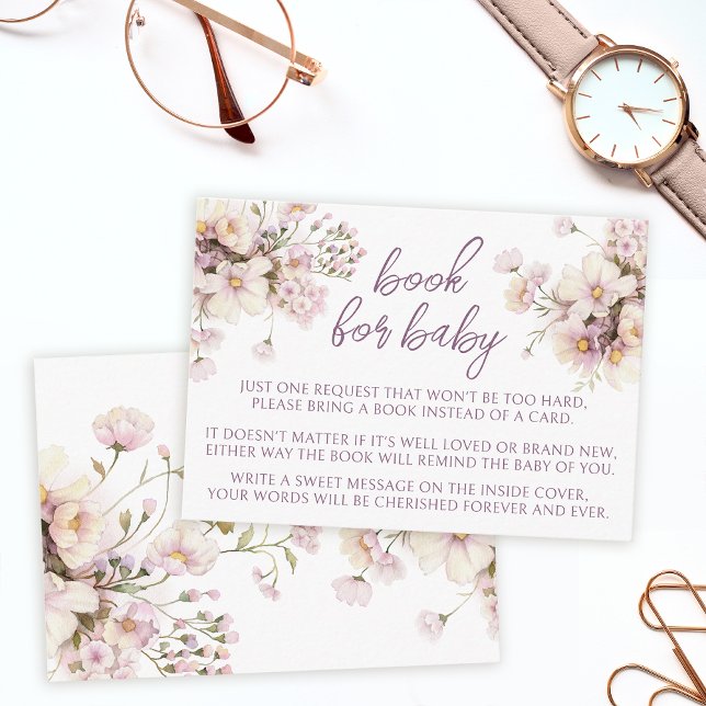 Blumenbuch zur Wildblume von Mädchen-Duschen Begleitkarte (Von Creator hochgeladen)