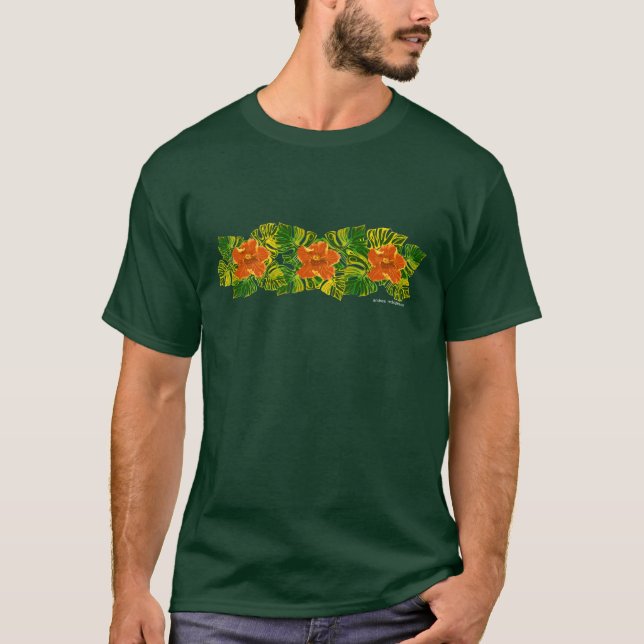 BlumenCheststripe T-Shirt (Vorderseite)