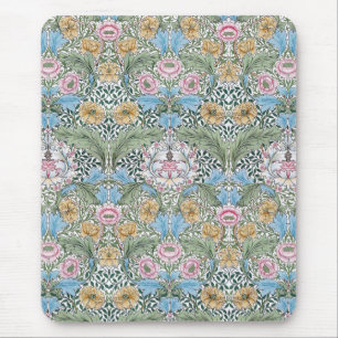Blumenchintz-Muster William Morriss Myrte Mousepad