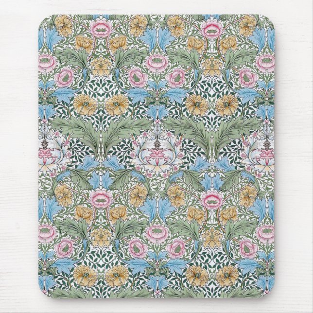 Blumenchintz-Muster William Morriss Myrte Mousepad (Vorne)