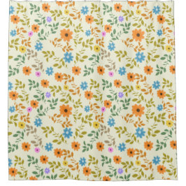 Blumencodierung hübscher Blume Duschvorhang