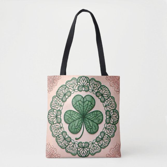 Blumencoquette Kleeblatt St Patrick's Day (Vorderseite)