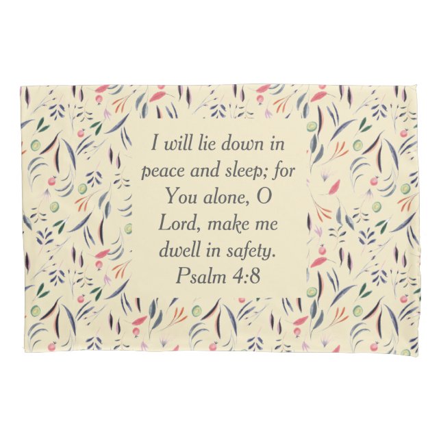 BLUMENCreme | Sicherheit im Ruhezustand | CHRISTLI Kissenbezug (Vorderseite)