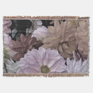 Blumendahlia Garden Blume werfen Blanket Decke