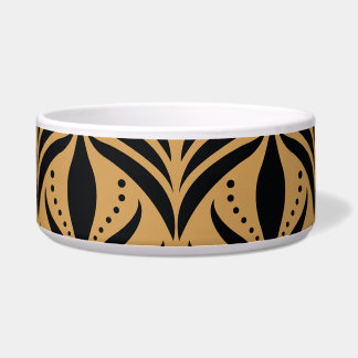 BlumenDamast: Eleganter Vintager Stil Napf