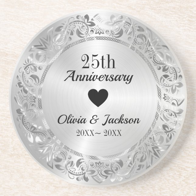 Blumendekoration Getränkeuntersetzer (Vorne)