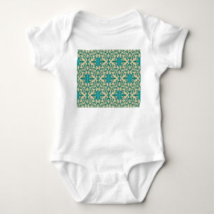 Blumendekoration: Moderne Moderne nahtlos Baby Strampler