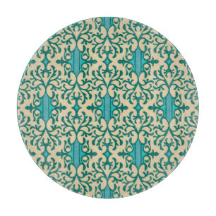 Blumendekoration: Moderne Moderne nahtlos Schneidebrett