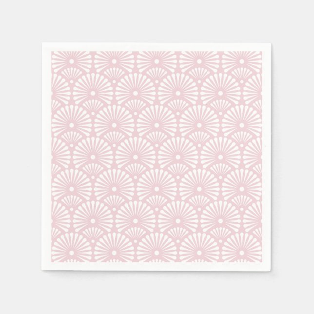 Blumendekoration Serviette (Vorderseite)