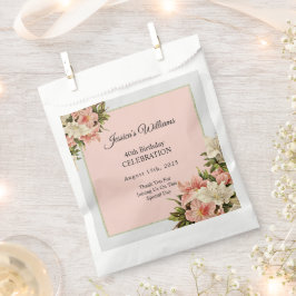 Blumendekorationen Weibliche Geburt Geschenktütchen