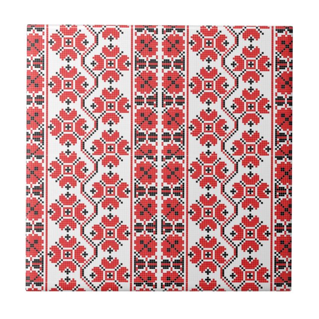 Blumendekoren Keramik Tile Fliese (Vorderseite)