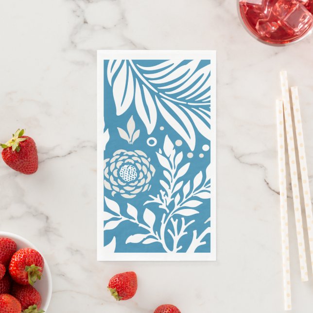 Blumendesign 20 serviette (Beispiel)