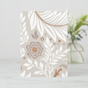Blumendesign 25 dankeskarte