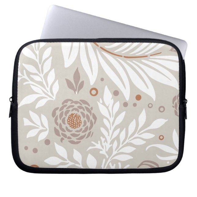 Blumendesign 25 laptopschutzhülle (Vorderseite)