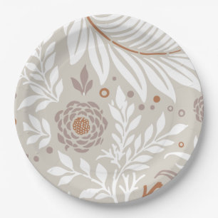 Blumendesign 25 pappteller