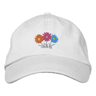 Blumendesign Bestickte Baseballkappe