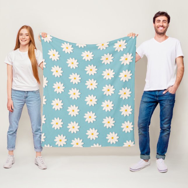 Blumendesign  fleecedecke (Beispiel)
