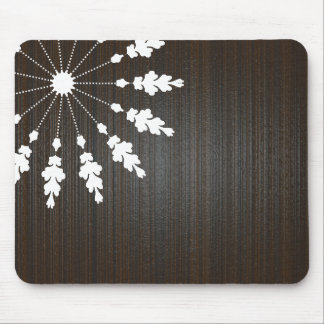 Blumendesign — Holz — BG Mousepad