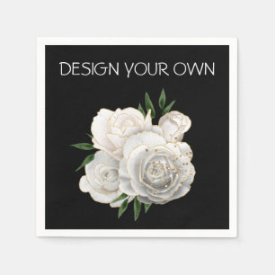 Blumendesign Ihr eigenes Neapel Serviette