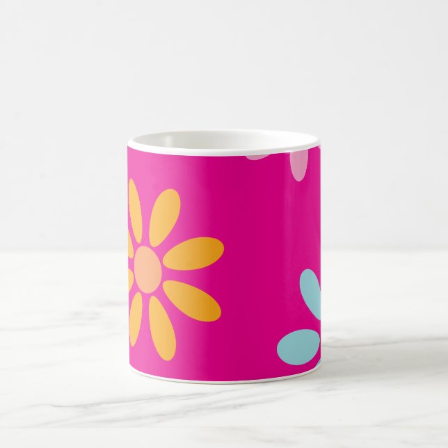 Blumendesign im Frühling für Tasse (Mittel)