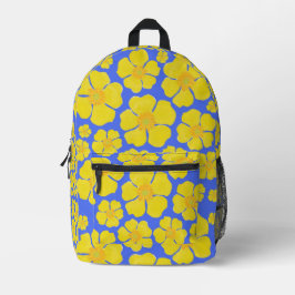 Blumendesign im Rucksack
