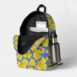 Blumendesign im Rucksack