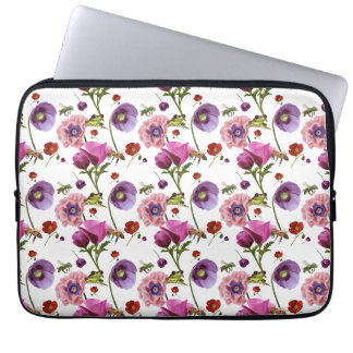 Blumendesign Laptopschutzhülle