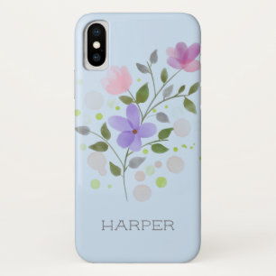 Blumendesign mit dem Namen Harper. Case-Mate iPhone Hülle