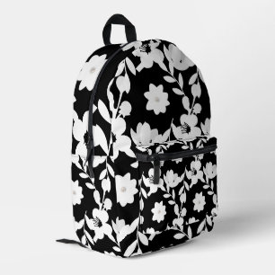 Blumendesign mit Perlen Bedruckter Rucksack