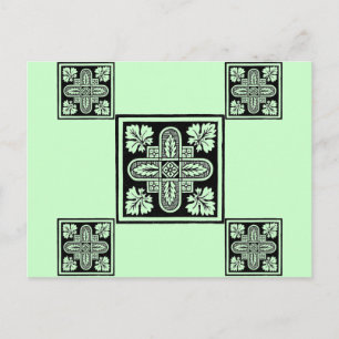 Blumendesign Postkarte