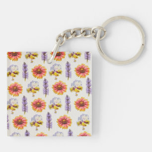 Blumendesign Schlüsselanhänger