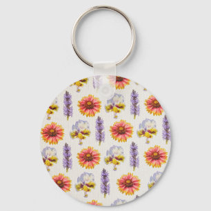 Blumendesign Schlüsselanhänger