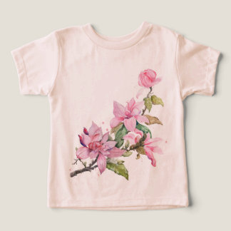BLUMENDESIGN-T-SHIRT FÜR KINDER