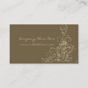 Blumendesigner Visitenkarte