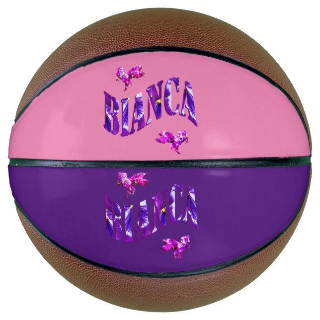 Blumendesignter Bianca Name, Basketball (Vorderseite)