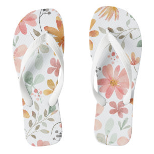 Blumendruck Erwachsene Flip Flops