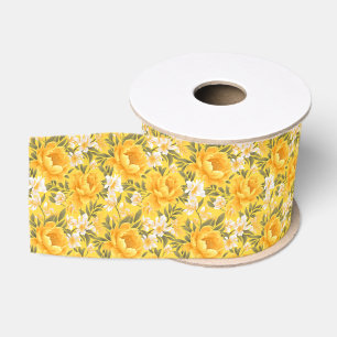 Blumendruck Grosgrain Ribbon Ripsband