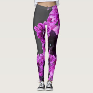 Blumendruck Leggings-Elegant & stilistische Aktive Leggings