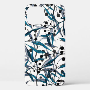 Blumendruck. Ornament Natürliche Kurven. Muster Case-Mate iPhone Hülle