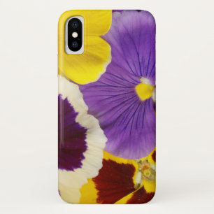 Blumendruck-Stiefmütterchen Case-Mate iPhone Hülle