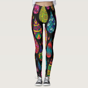 Blumeneleganz, abstrakter Hintergrund. Leggings