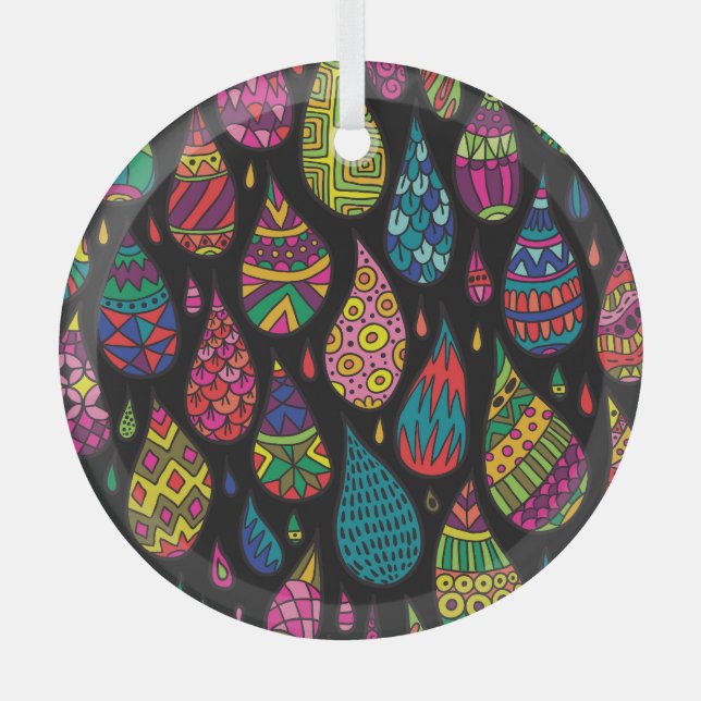 Blumeneleganz, abstrakter Hintergrund. Ornament Aus Glas (Vorderseite)