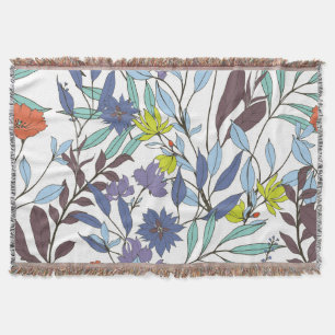 Blumeneleganz, abstrakter Vintage-Hintergrund. Decke