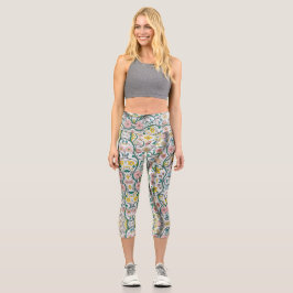Blumeneleganz Leggings3 Capri Leggings